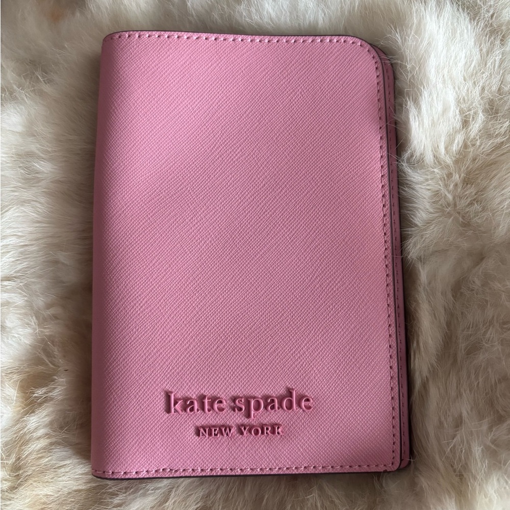 Kate Spade Pink Wallet/ Passport Holder